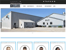 Tablet Screenshot of millcreekmachining.com